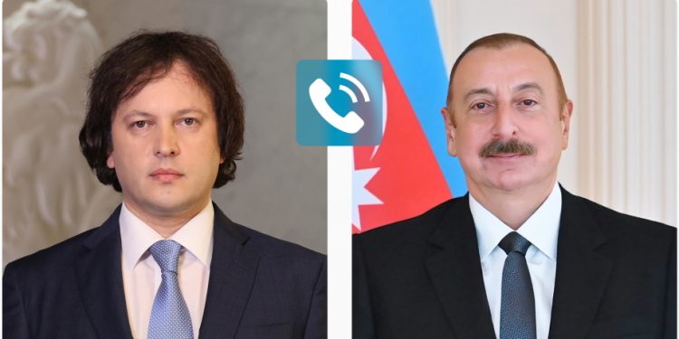 İrakli Kobaxidze İlham Əliyevi təbrik etdi
