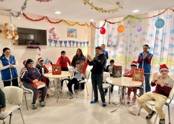 Leyla Əliyevanın təşəbbüsü ilə Yeni il şənliyi təşkil olunub