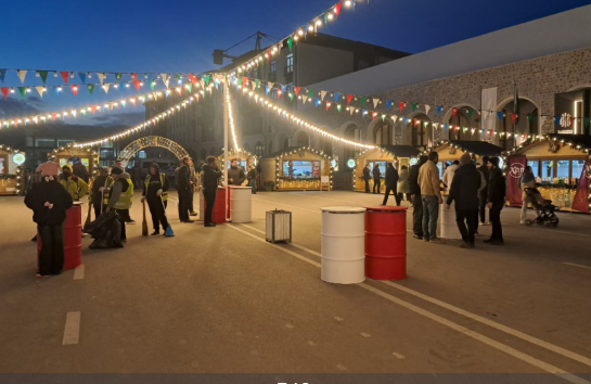 Xankəndidə “Qış nağılı” bayram yarmarkası keçirilib