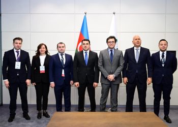 Adil Kərimli misirli həmkarı ilə görüşdü