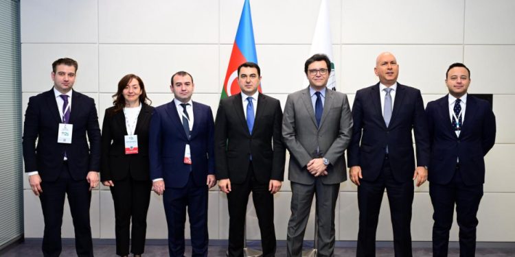 Adil Kərimli misirli həmkarı ilə görüşdü