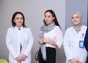 Leyla Əliyeva Liv Bona Dea Hospitalında açılışda