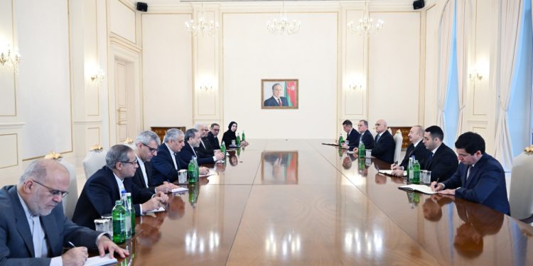 Prezident İran nümayəndə heyətini qəbul edib
