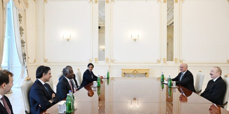 Prezident “Global Infrastructure Partners” direktorunu qəbul edib