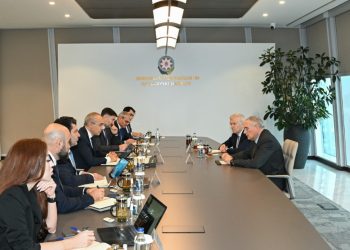 Mikayıl Cabbarov Alessandro Puliti ilə görüşüb