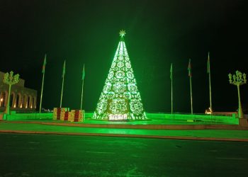 Xankəndi şəhəri bayram ab-havasına bürünüb