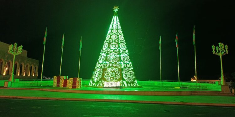 Xankəndi şəhəri bayram ab-havasına bürünüb