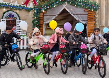 Leyla Əliyevanın təşəbbüsü ilə Yevlaxda Yeni il tədbiri keçirilib