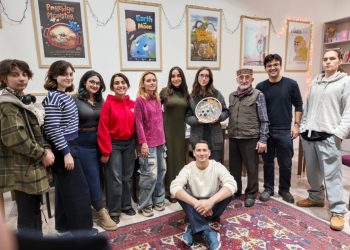 Leyla Əliyeva “ANİMAFİLM Studio”nun qonağı olub