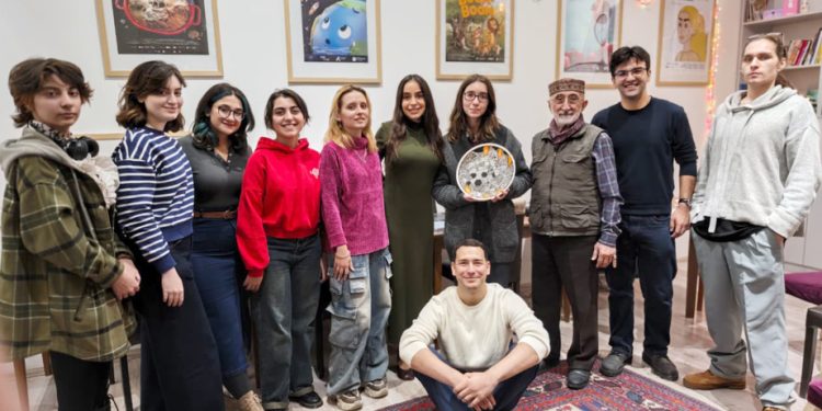 Leyla Əliyeva “ANİMAFİLM Studio”nun qonağı olub