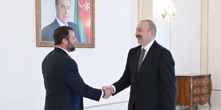 İlham Əliyev ABŞ nümayəndə heyətini qəbul edib