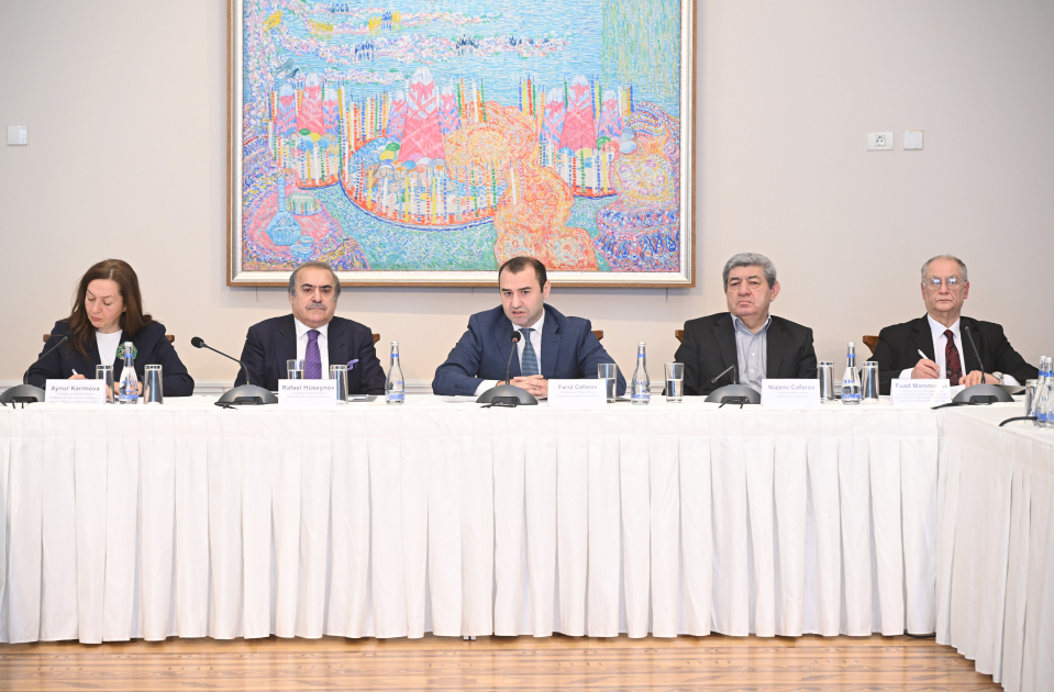“Azərbaycan Mədəniyyəti–2040” Konsepsiyasının təqdimatına həsr olunan sessiya keçirilib