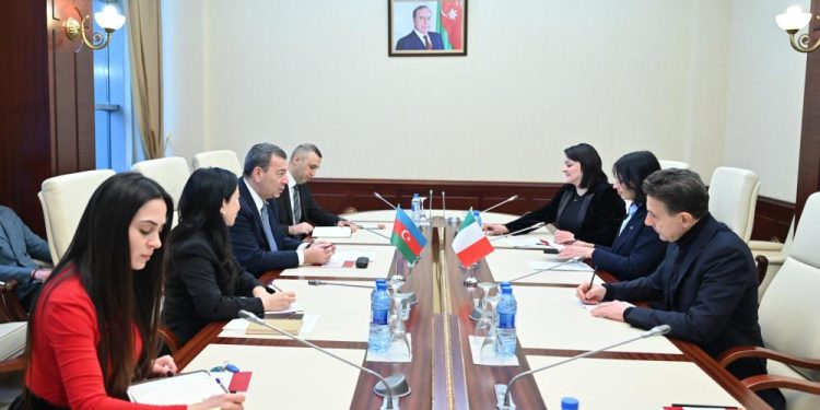 Milli Məclisdə İtaliya Deputatlar Palatasının üzvü ilə görüş keçirilib