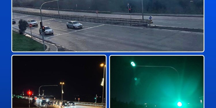 Paytaxtın bir sıra ərazilərində yeni işıqforlar quraşdırılıb