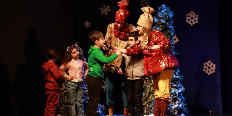 Şəhid və qazi övladları üçün Yeni il şənliyi keçirilib