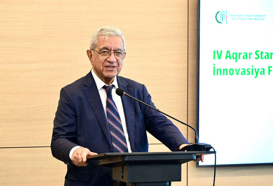 Hafiz Paşayev: Aqrar sahə artıq innovasiya və texnologiyalarla inkişaf edən perspektivli istiqamətdir