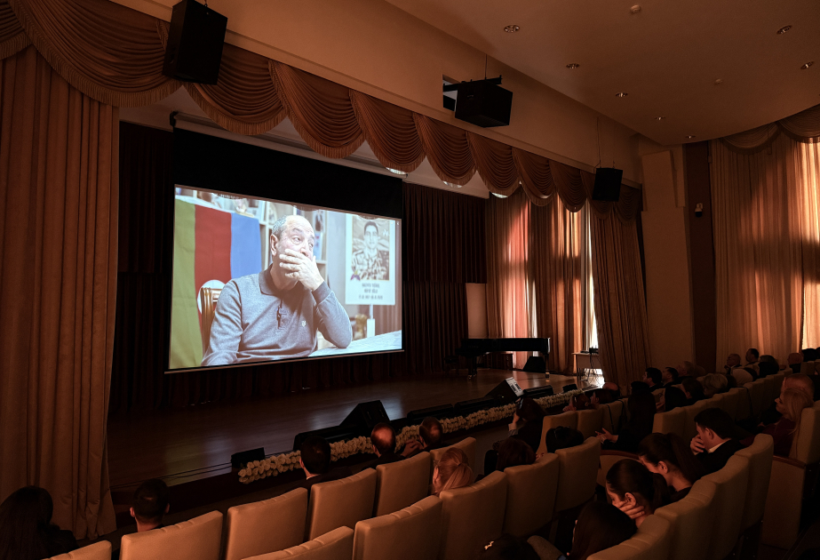 Şəhid Toğrul Hacıyevin xatirəsinə həsr olunmuş sənədli filmin təqdimatı keçirilib