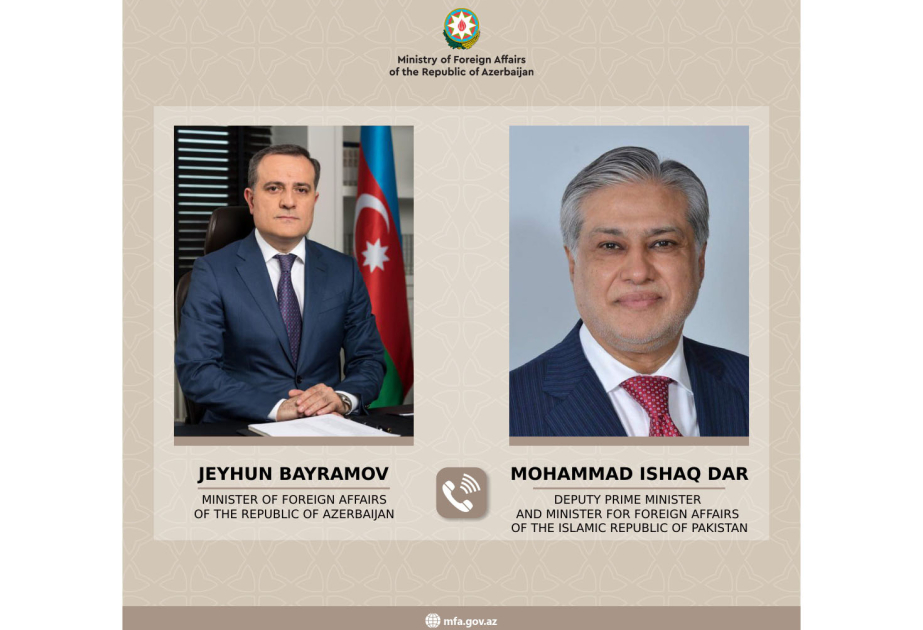 Azərbaycan və Pakistan XİN başçıları regional və beynəlxalq təhlükəsizliyi müzakirə ediblər
