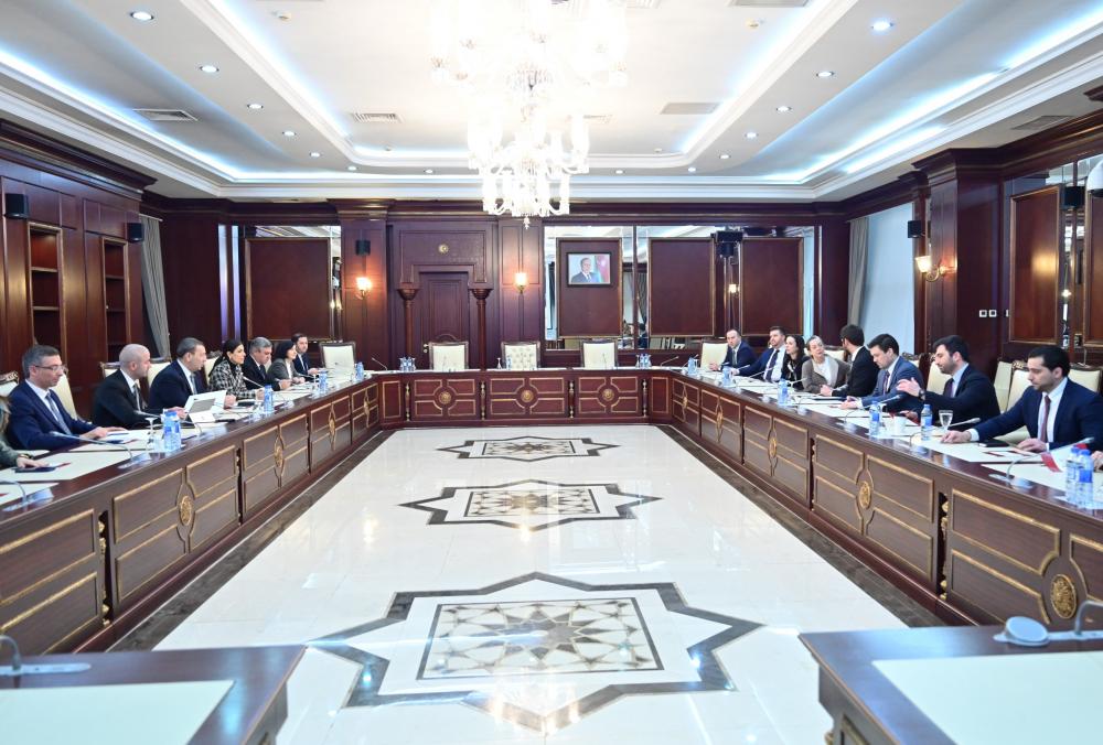 Amerika Birləşmiş Ştatları Konqresi Nümayəndələr Palatasının Xarici məsələlər komitəsinin çoxluğunun peşəkar heyət üzvləri Milli Məclisdə olublar