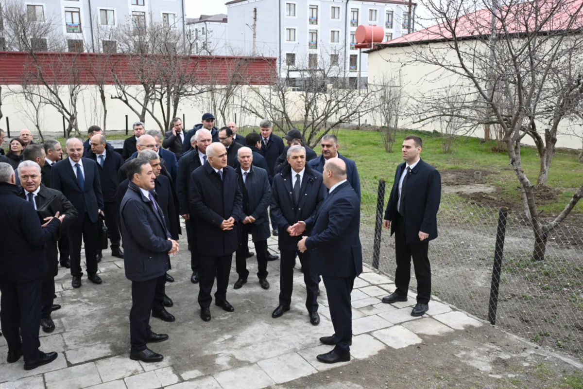 Əlaqələndirmə Qərargahının üzvləri Xocavənd şəhərində təmir olunmuş fərdi evə baxış keçiriblər