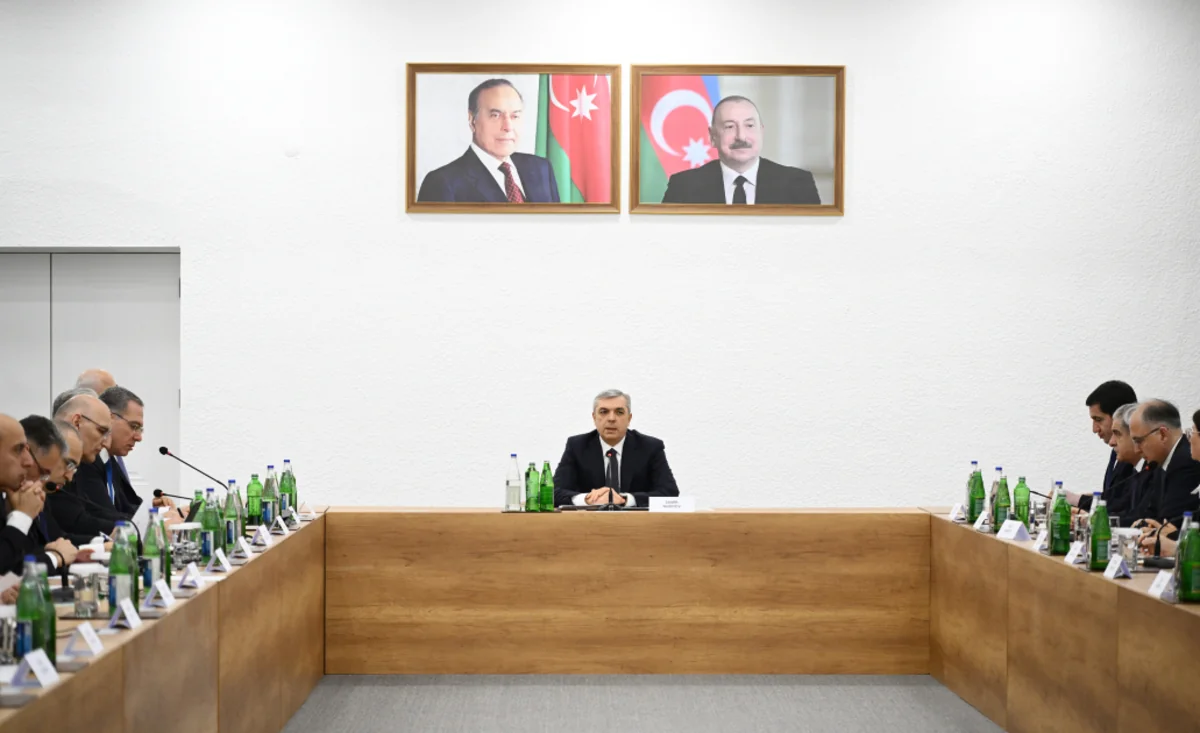 Samir Nuriyev Xocavənddə iclas keçirdi