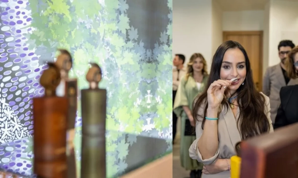 Leyla Əliyeva "Nine Senses"də yeni ətir kolleksiyasının təqdimat mərasimində iştirak edib