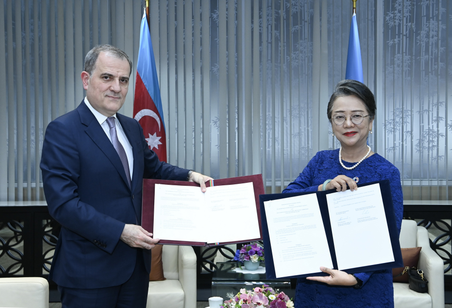 AIDA ilə UNESCAP arasında əməkdaşlığa dair Anlaşma Memorandumu imzalanıb