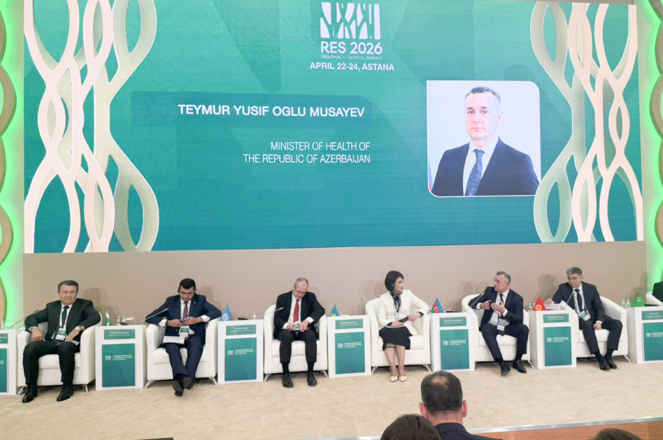Səhiyyə naziri: Ətraf mühitin çirklənməsinin insan sağlamlığına təsirinin azaldılması əsas prioritetlərindən biridir