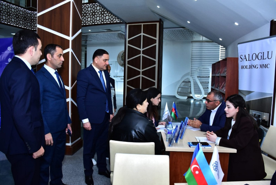 Ağstafada keçirilmiş əmək yarmarkasında 82 vakansiya təqdim edilib