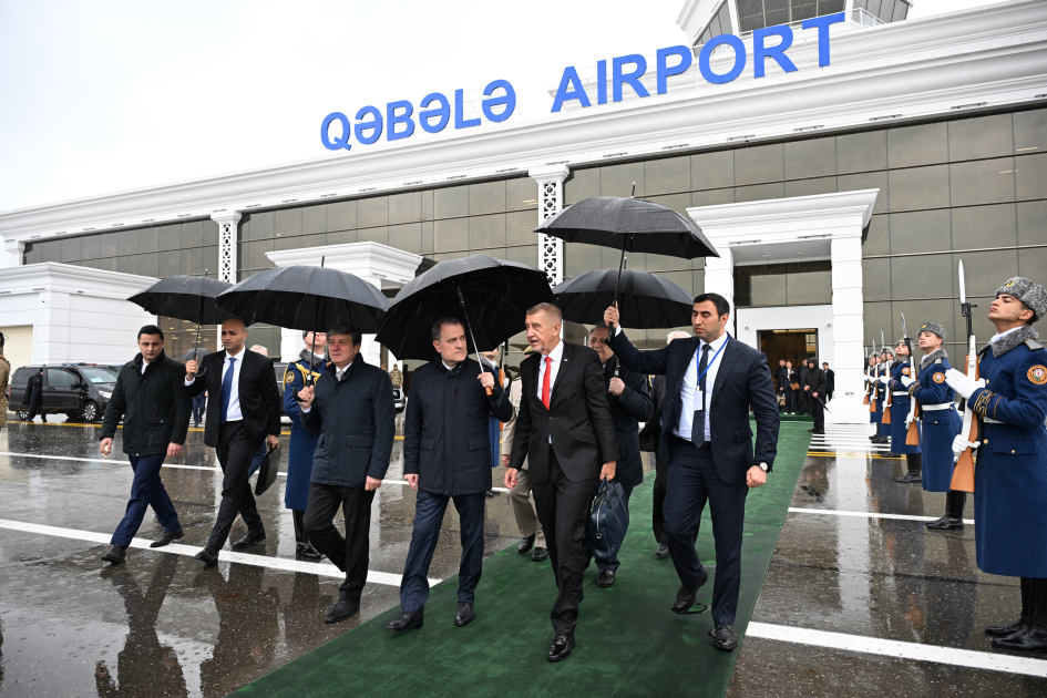Çexiyanın Baş nazirinin Azərbaycana səfəri başa çatıb