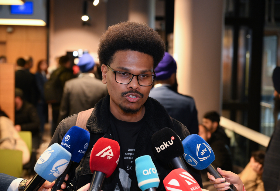 Katambara Romain: Bakı forumunun gənclər arasında şəbəkələşməni formalaşdıracağına inanıram
