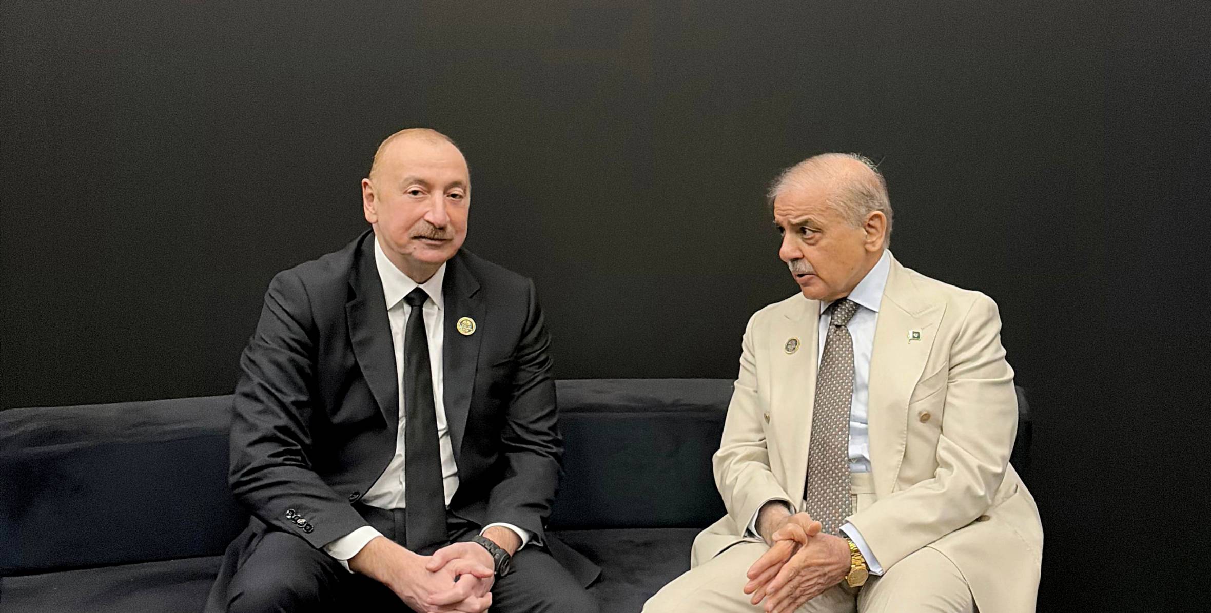 İlham Əliyev Antalya Diplomatiya Forumu çərçivəsində Pakistanın Baş naziri ilə görüşüb